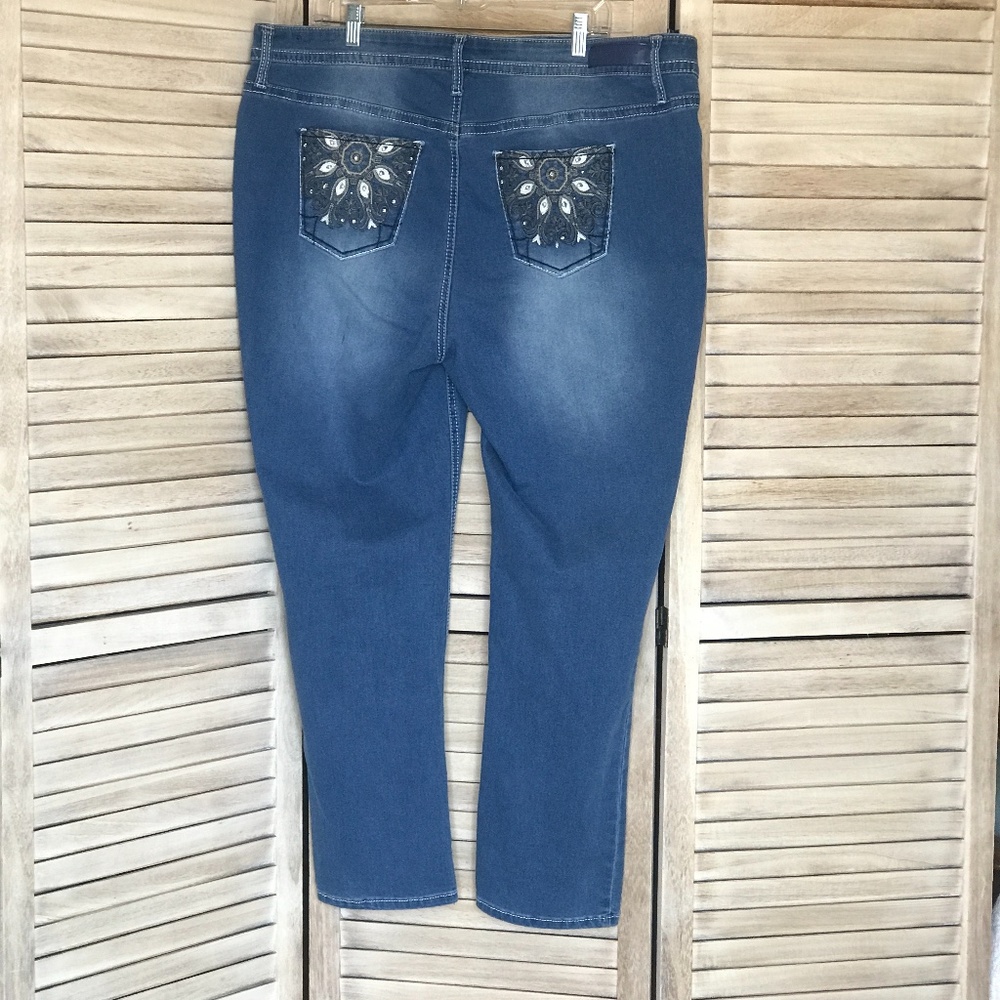 Hydraulic Emma Inner Beauty Size 24W Stretch Jeans